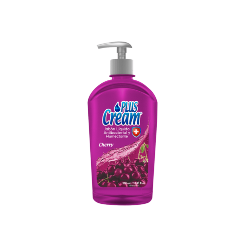 Jabón Liquido Antibacterial Y Humectante Plus Cream Cherry 500ml 9668